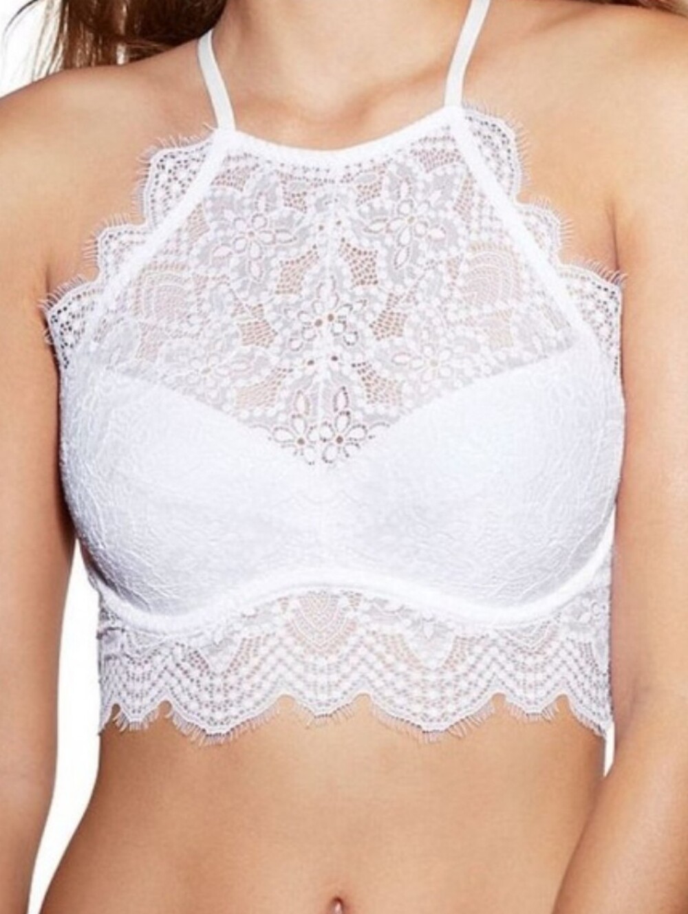 Victoria's Secret PINK Lace Push Up Bralette Top S (D-DD)